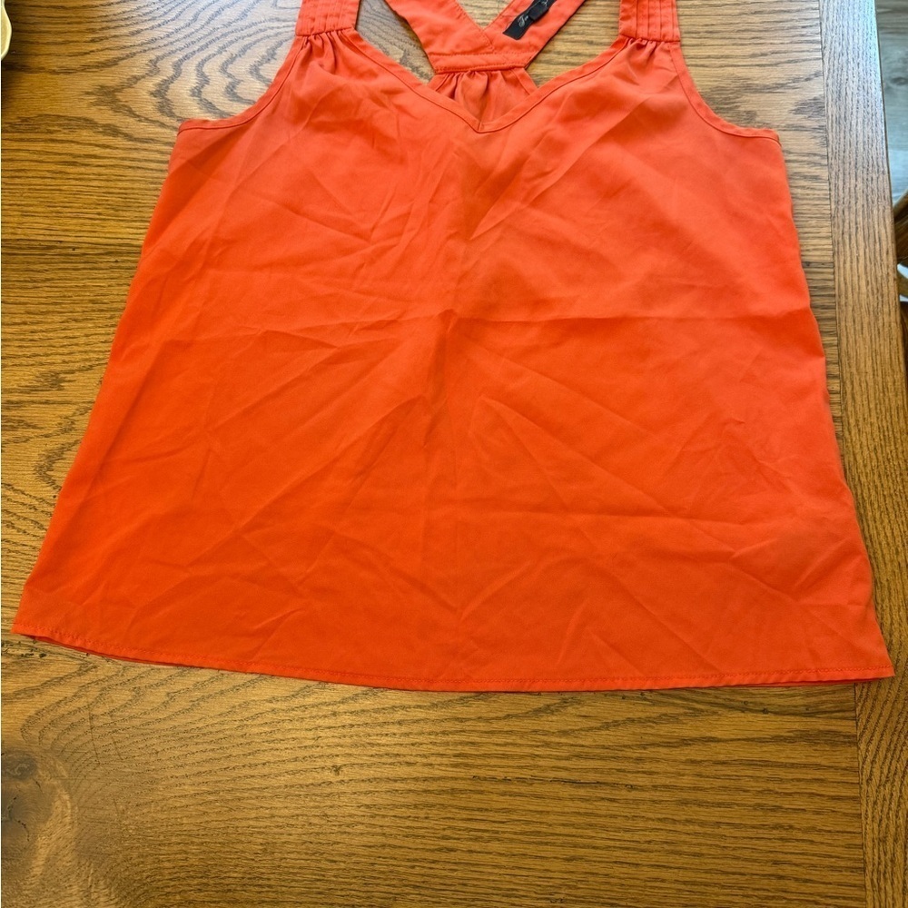 Medium Women's Forever 21 Orange Sleeveless Top